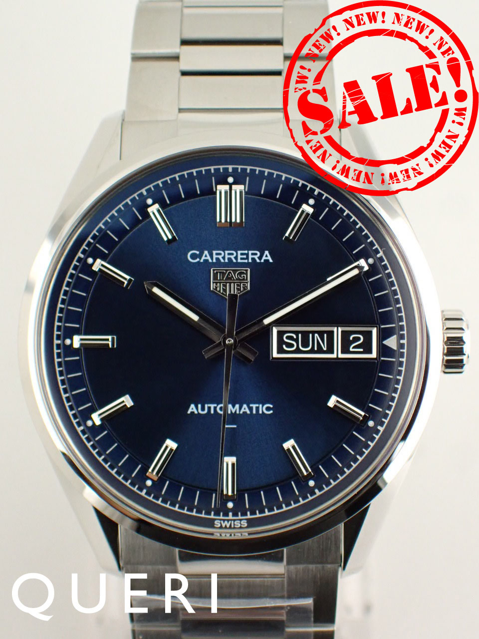 タグホイヤー カレラ デイデイト 41mm 自動巻き 2025年モデル WDA2112.BA0043 新品