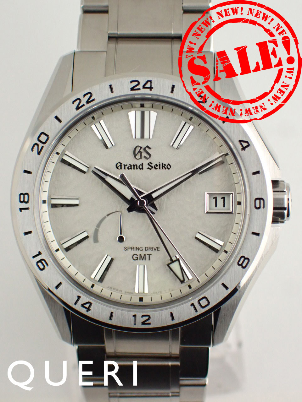 グランドセイコー エボリューション9コレクション スプリングドライブ GMT 朝霧 SBGE285(9R66-0BJ0) 新品