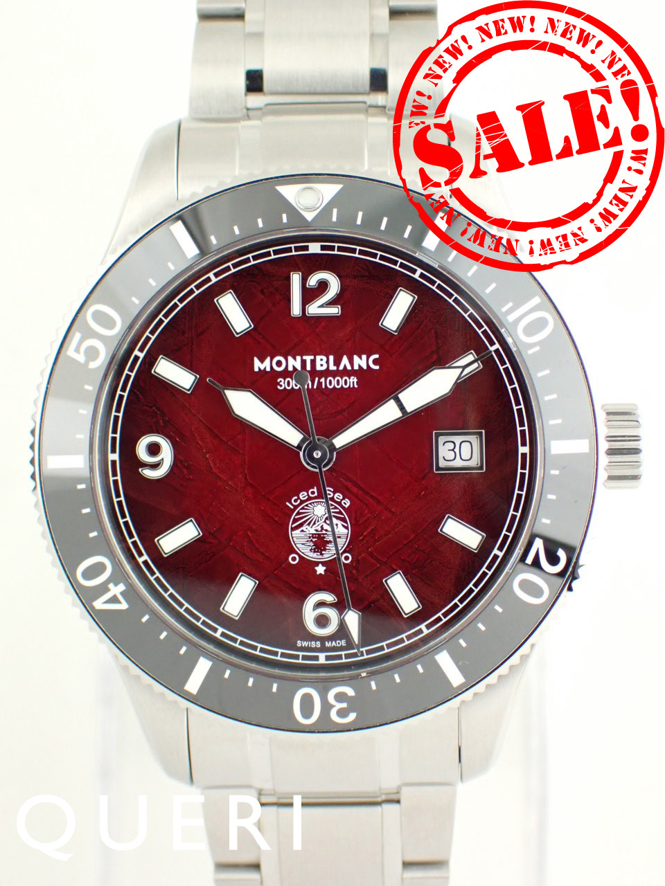 モンブラン アイスシー オートマティック デイト 41mm MB132291 新品