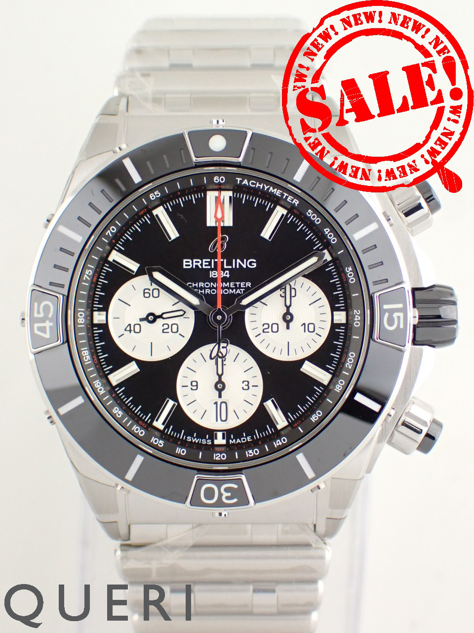ブライトリング スーパークロノマット B01 44 ブラック AB0136251B1A1(AB0136) 新品