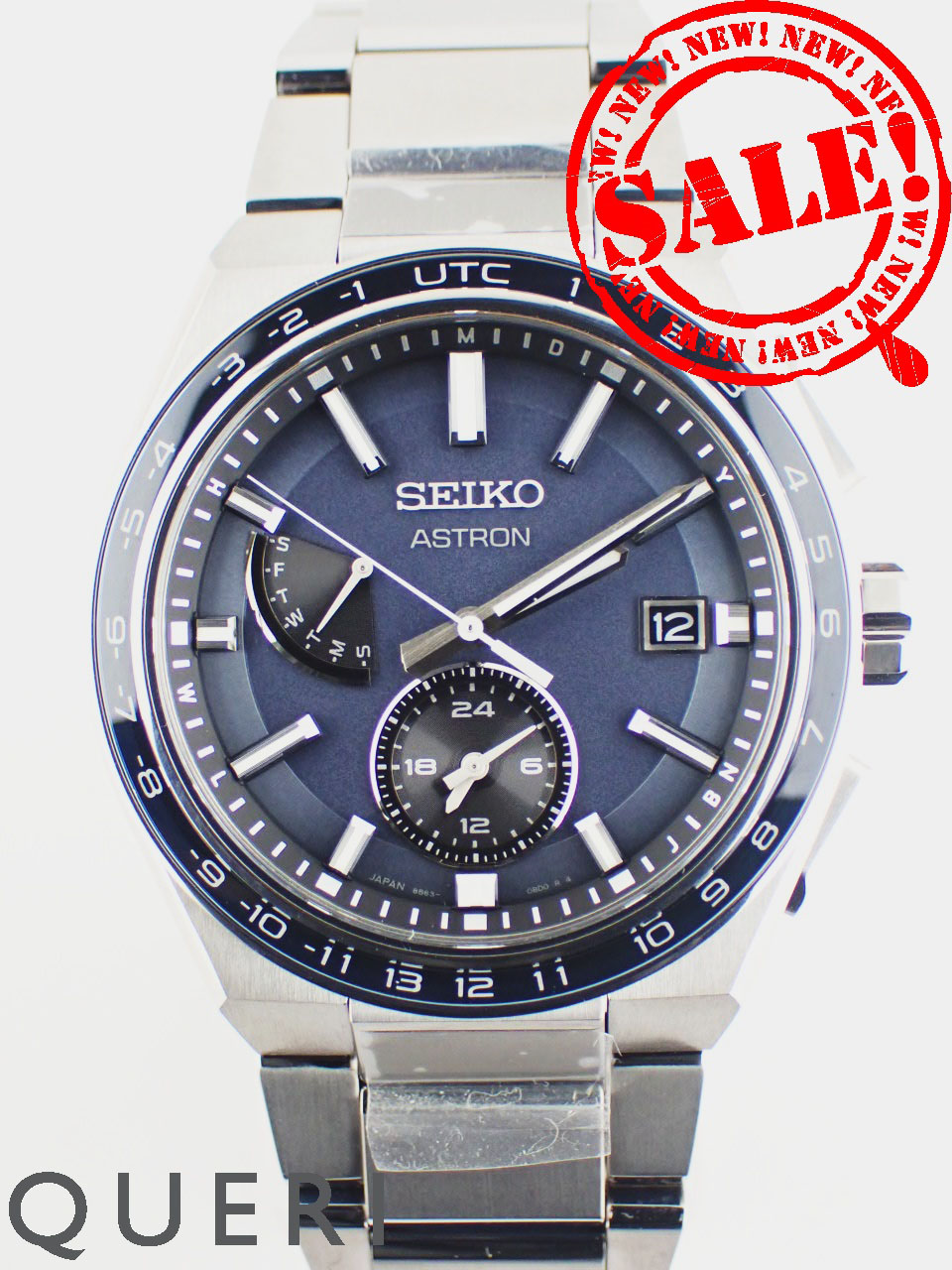 SEIKO セイコー アストロン エグゼクティブライン GPS衛星電波ソーラー メンズ 腕時計 黒文字盤 SBXB123 / 8X53-0AV0-2