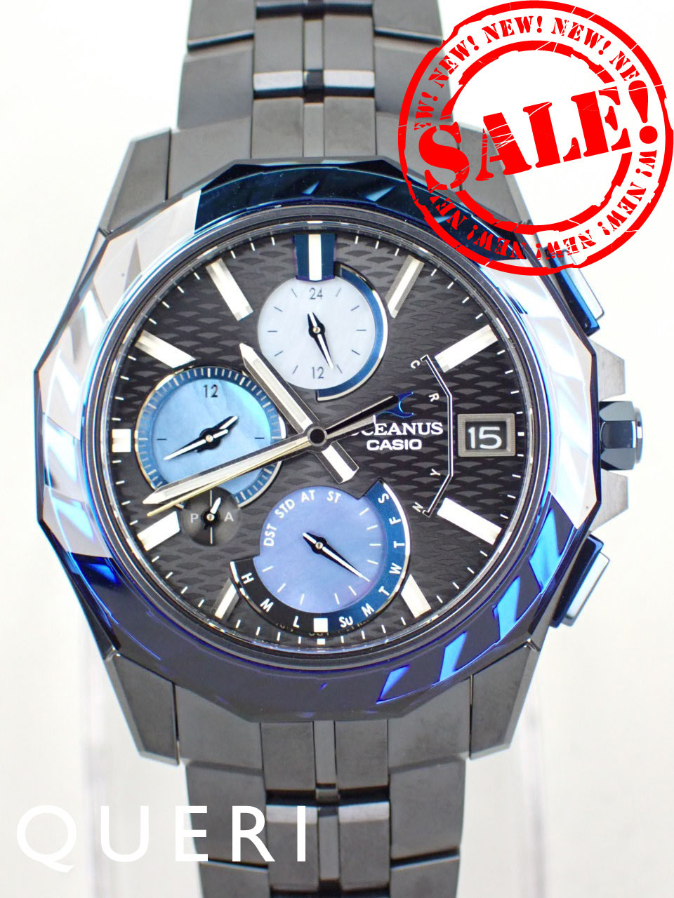 カシオ オシアナス マンタ  Indigo Ocean 阿波藍 世界限定700本 OCW-S6000AP-1AJR 新品