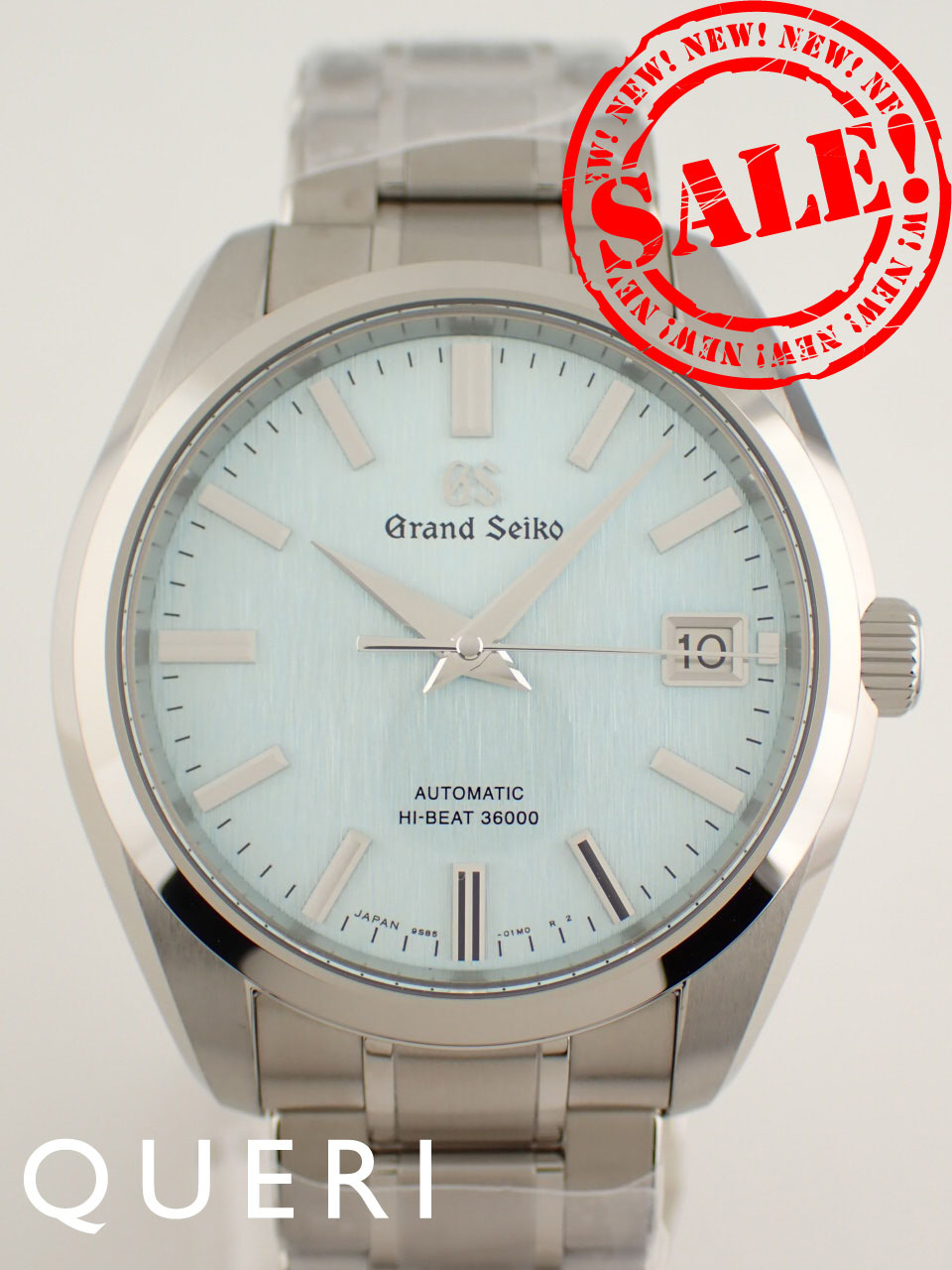 グランドセイコー ヘリテージコレクション メカニカルハイビート 氷瀑 チタン ブルー SBGH349(9S85-02E0)新品