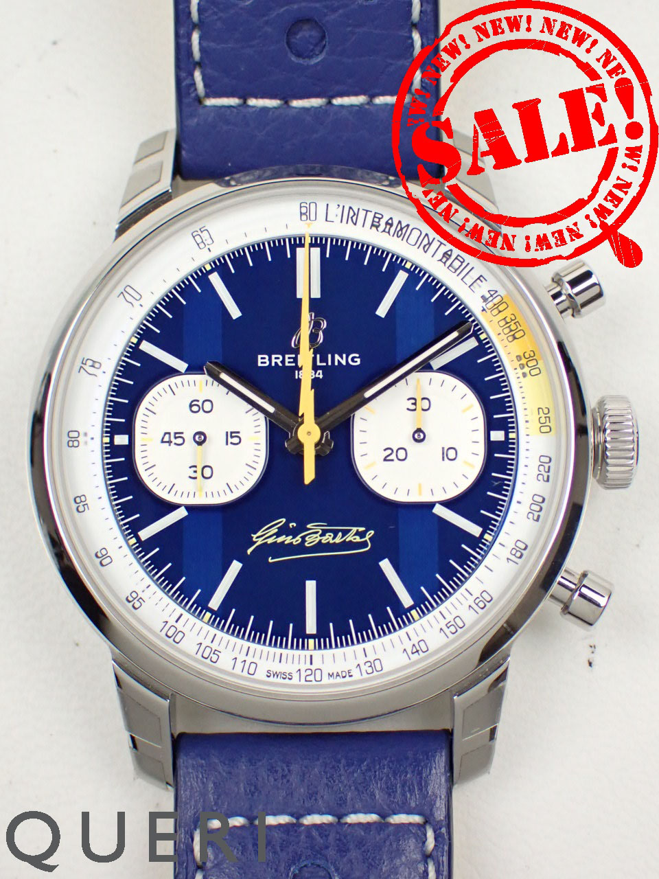 ブライトリング トップタイム B01 ジーノ・バルタリ ブルー AB01767A1C1X1(AB0176) 新品