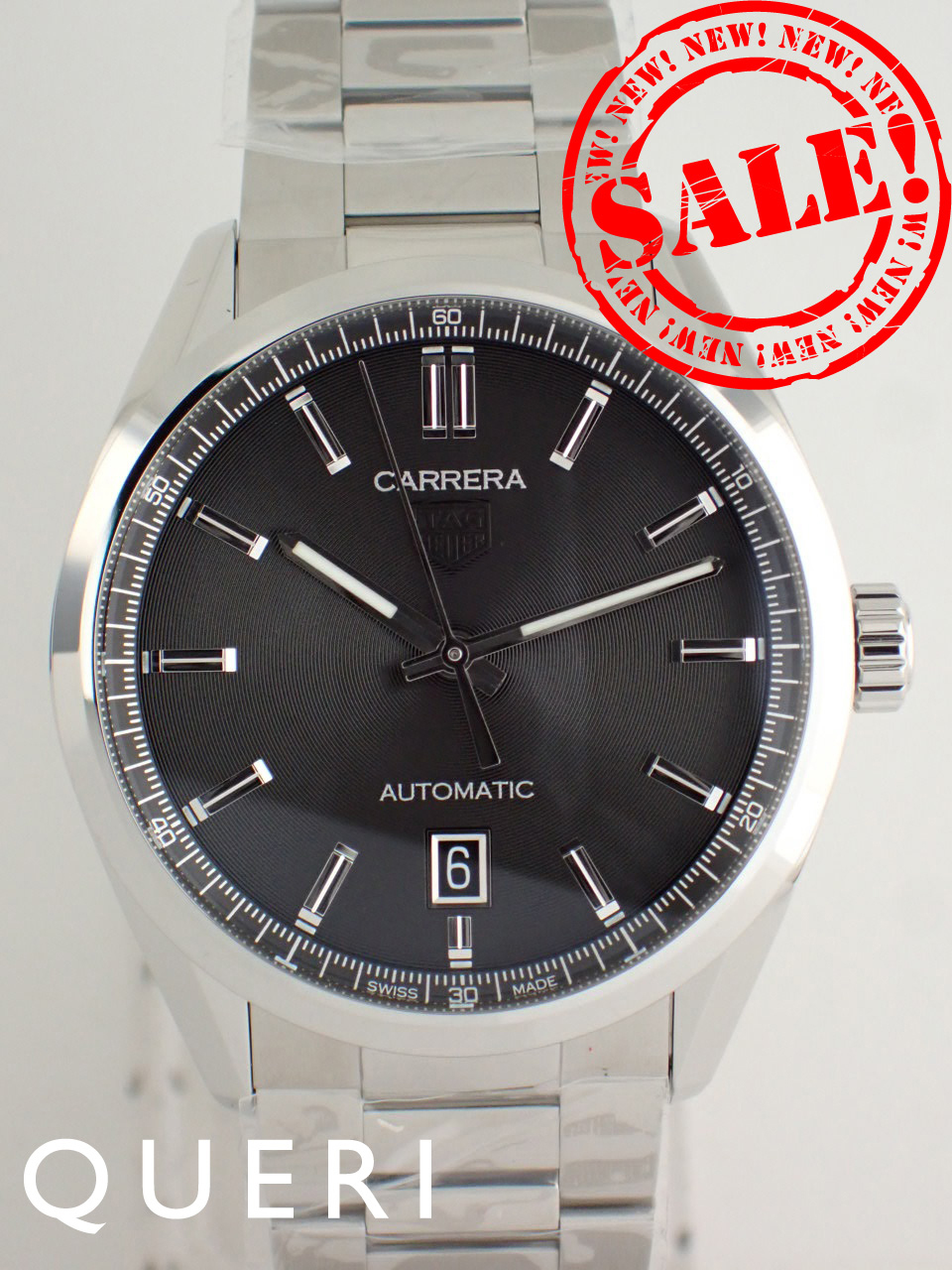 タグホイヤー カレラ キャリバー5 オートマチック ブラック WBN2110.BA0639 新品