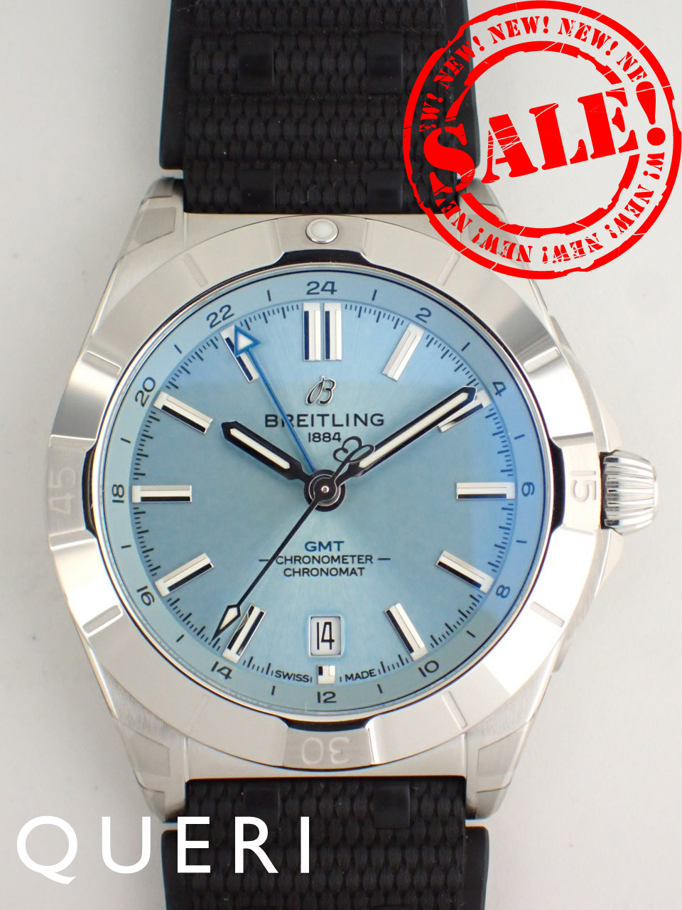 ブライトリング クロノマット オートマチック GMT 40 ラバーベルト P32398101C1S2(P32398) 新品