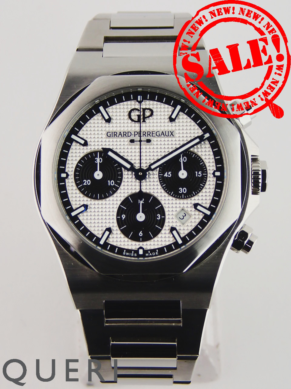 ジラールペルゴ ロレアートクロノグラフ42mm 81020-11-131-11A 新品仕上げ済