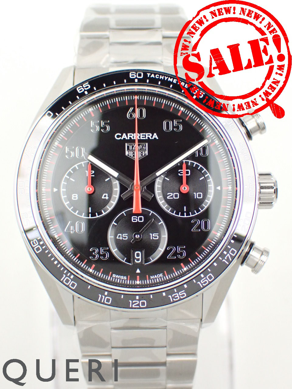 タグホイヤー カレラ クロノグラフ スポーツ 42mm CDB2110.BA0054 新品