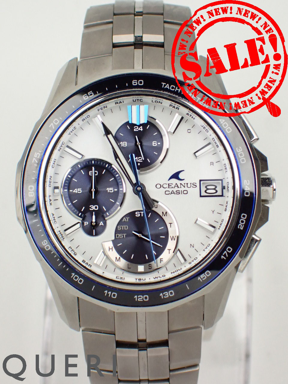 カシオ オシアナス マンタ S7000シリーズ チタン OCW-S7000D-7AJF 中古