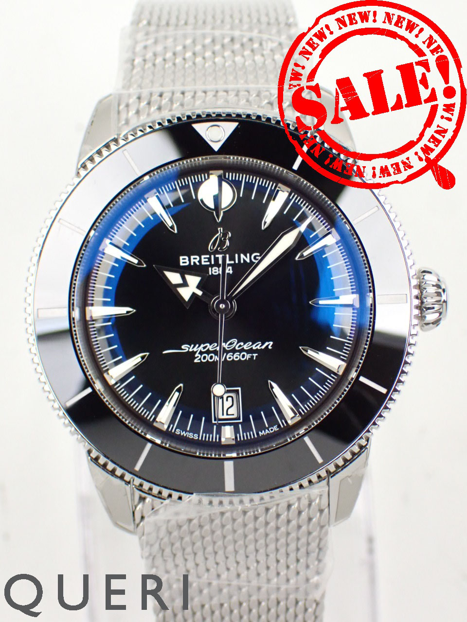 ブライトリング スーパーオーシャン ヘリテージ B31 44mm ブラック AB3112241B1A1(AB3112) 新品