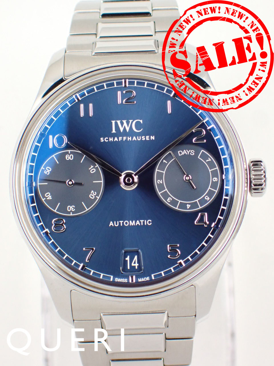 IWC ポルトギーゼ オートマティック 42 ブルー IW501704 新品