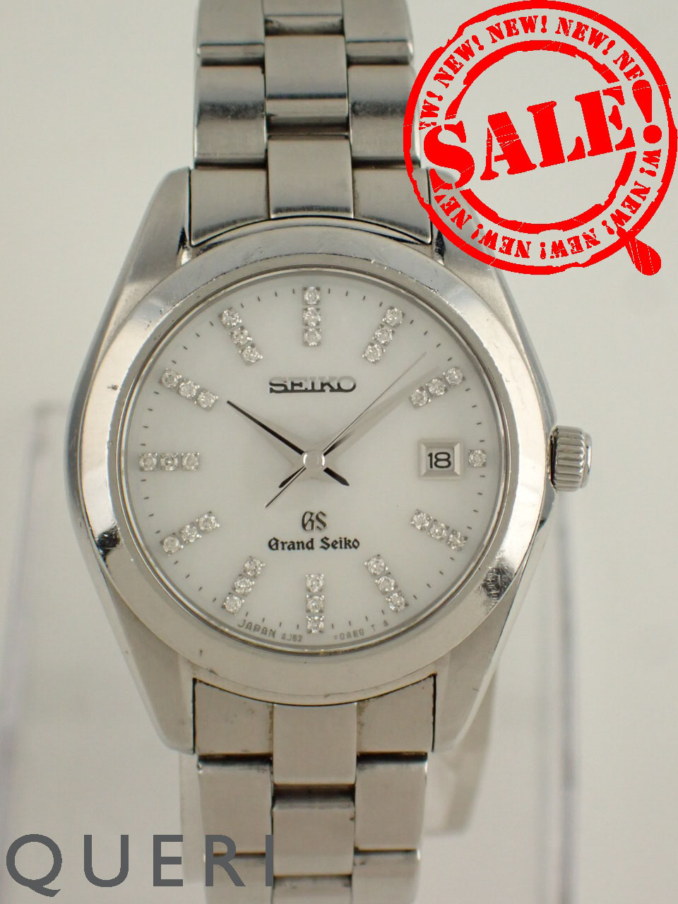 グランドセイコー クォーツ レディース シェル ダイヤ STGF069(4J52-0AB0)中古