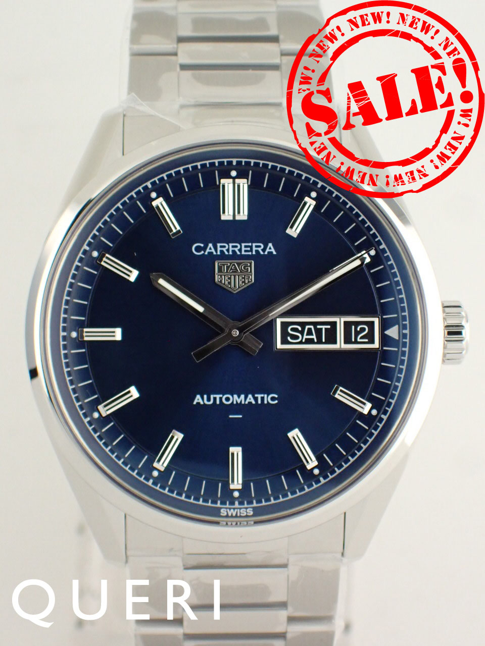 タグホイヤー カレラ キャリバーTH31-02 デイデイト ブルー WDA2112.BA0043 新品