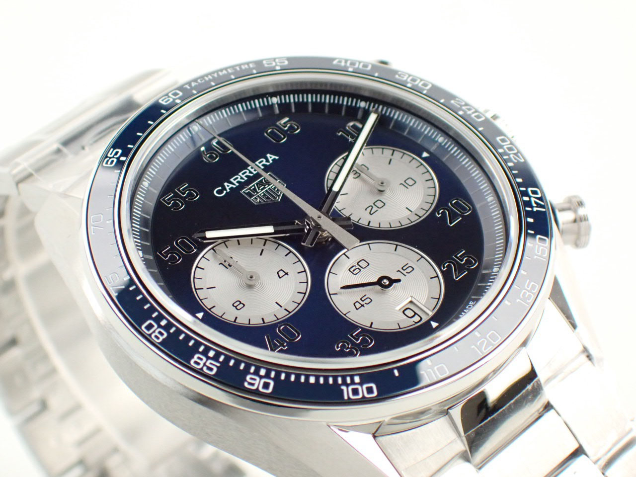 タグホイヤー カレラ クロノグラフ スポーツ 42mm ブルー CDB2111.BA0054 新品