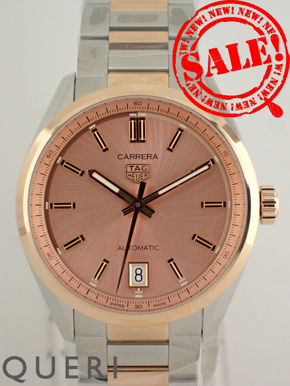 タグホイヤー カレラ デイト コンビ 18K WBN2350.BD0000 新品