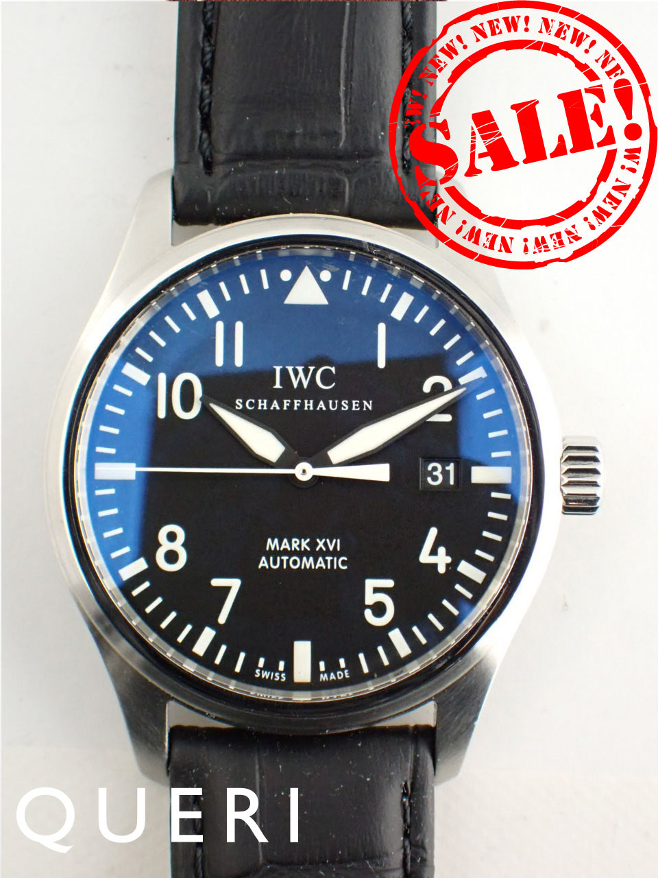 IWC パイロットウォッチ マーク16 ブラック文字盤 IW325501 新品仕上げ済