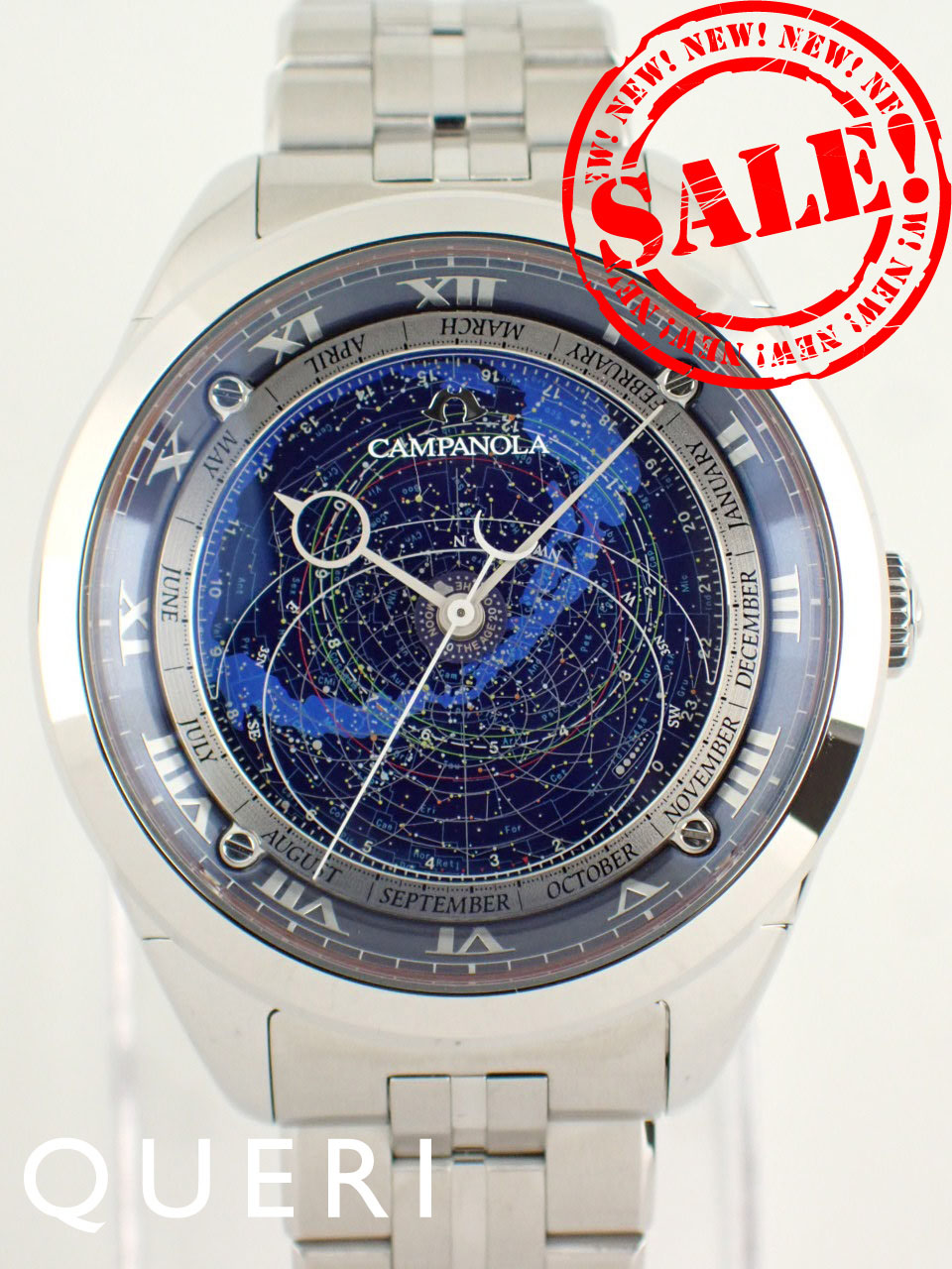 シチズン カンパノラ コスモサイン 星座盤 ブレスタイプ クォーツ AO4010-51L(4398-A1BVD01) 新品