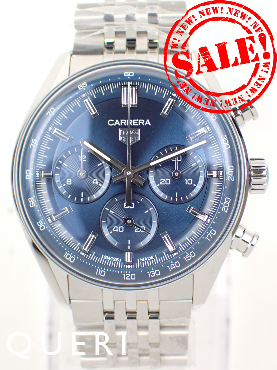タグホイヤー カレラ クロノグラフ キャリバーTH20-01 グラスボックス 41mm CBS2113.BA0053 新品