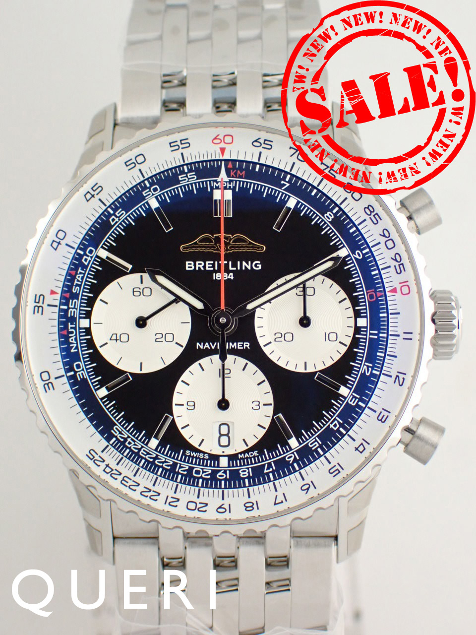 ブライトリング ナビタイマー B01 クロノグラフ 41 ブラック AB0139211B1A1(AB0139) 新品