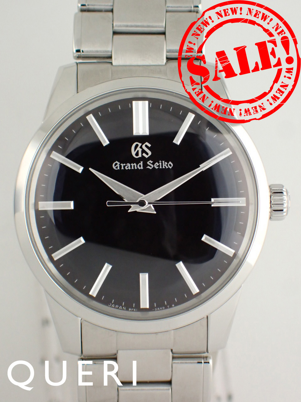 グランドセイコー エレガンスコレクション 9Fクオーツ ドームガラス ブラック文字盤 SBGX321(9F61-0AG0) 新品仕上げ済