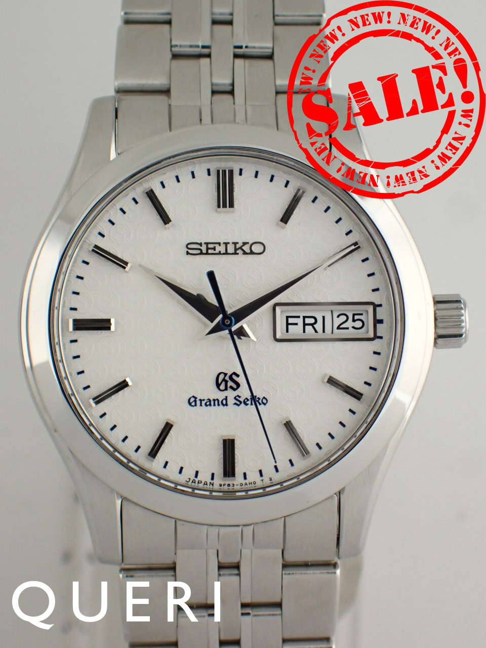 グランドセイコー 9Fクォーツ 創業130周年記念 1000本限定 デイデイト ホワイト文字盤 SBGT039(9F83-0AK0) 新品仕上げ済