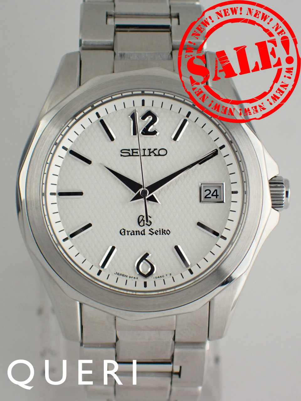 グランドセイコー 生産終了 9Fクォーツ デイト 12角ベゼル SBGX033(9F62-0A60) 新品仕上げ済