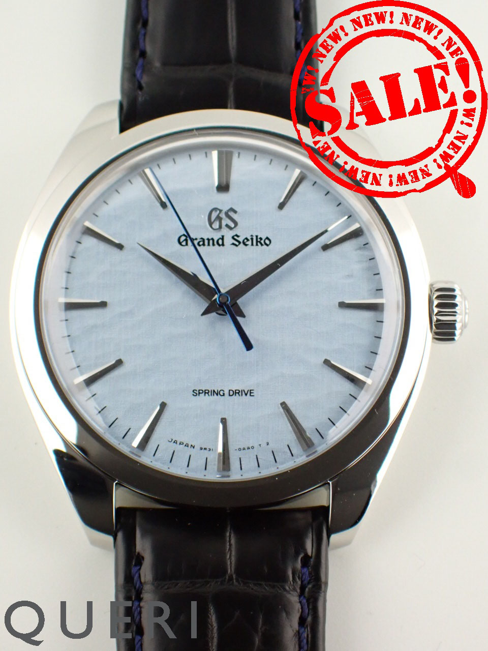 グランドセイコー エレガンスコレクション 手巻きスプリングドライブ 御神渡り ブルー SBGY007(9R31-0AD0) 新品