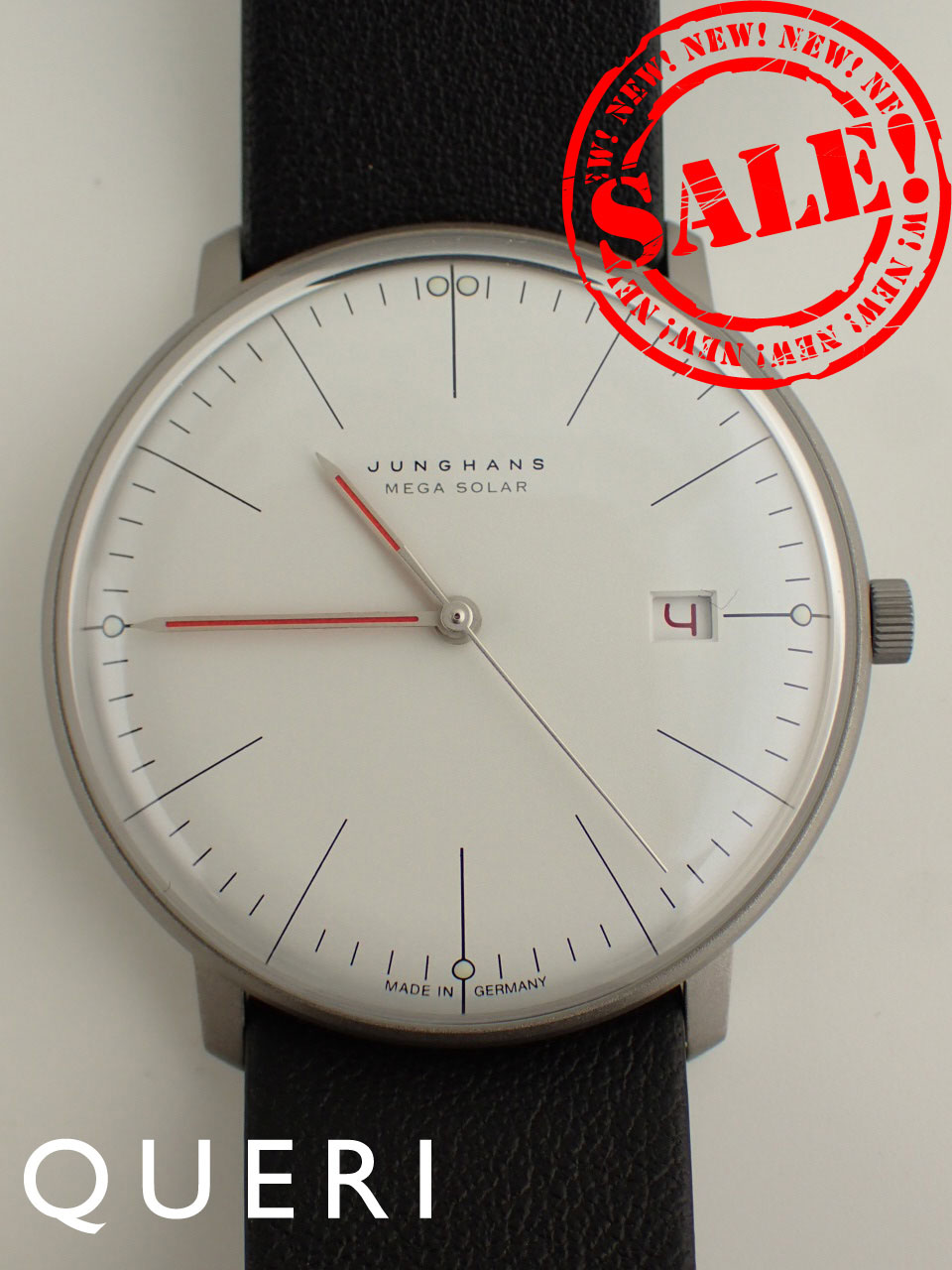 ユンハンス マックスビル ソーラー 059/2326.02 新品