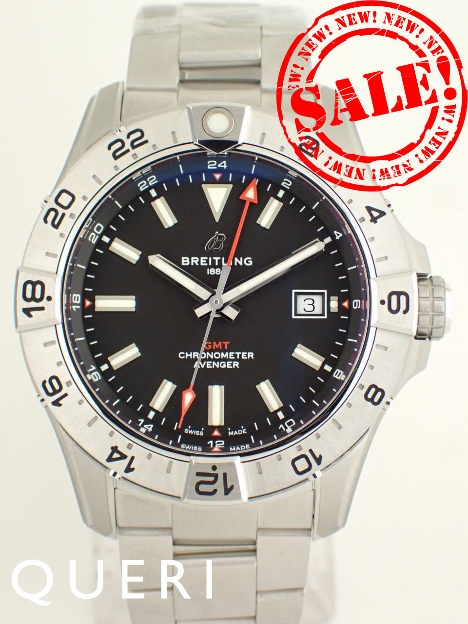 ブライトリング アベンジャー オートマチック GMT B32 A32320101B1A1(A32320)新品