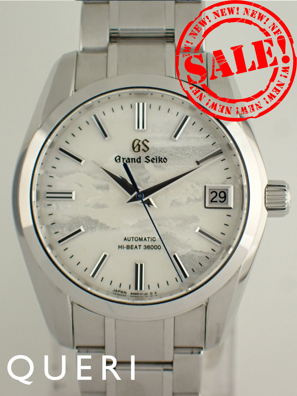 グランドセイコー ヘリテージコレクション 9S25周年記念限定モデル 雲海 SBGH311(9S85-01W0)新品