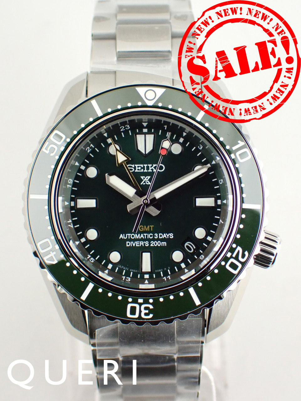 セイコー プロスペックス ダイバースキューバ メカニカル GMT SBEJ009(6R54-00D0) 新品