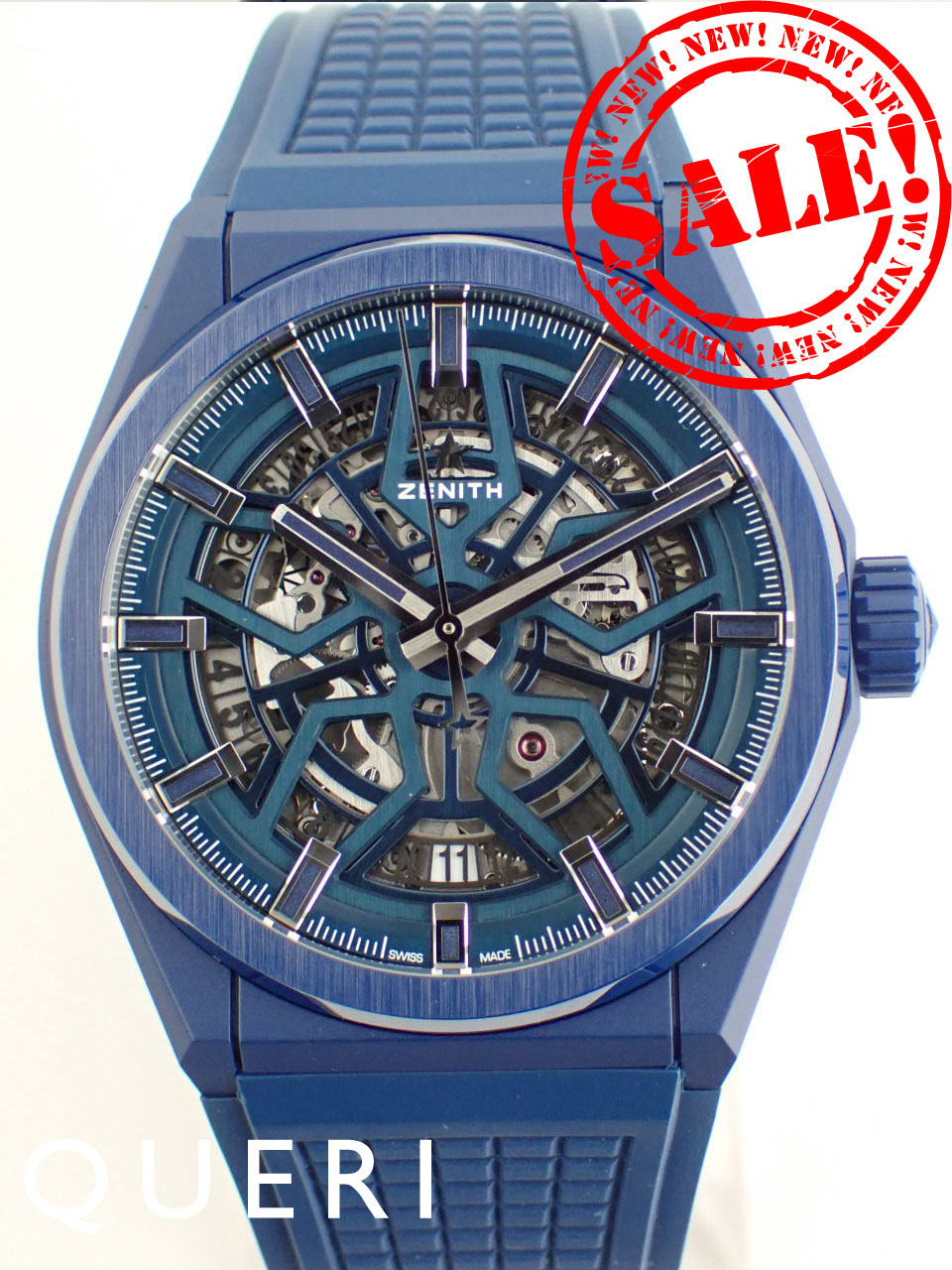 ゼニス デファイ クラシック ブルーセラミック 49.9003.670/51.R793 新品