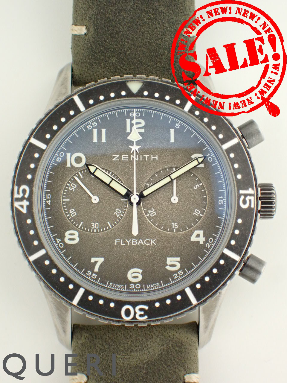 ゼニス パイロット クロノメトロ TIPO CP-2 フライバック 11.2240.405/21.C773 新品