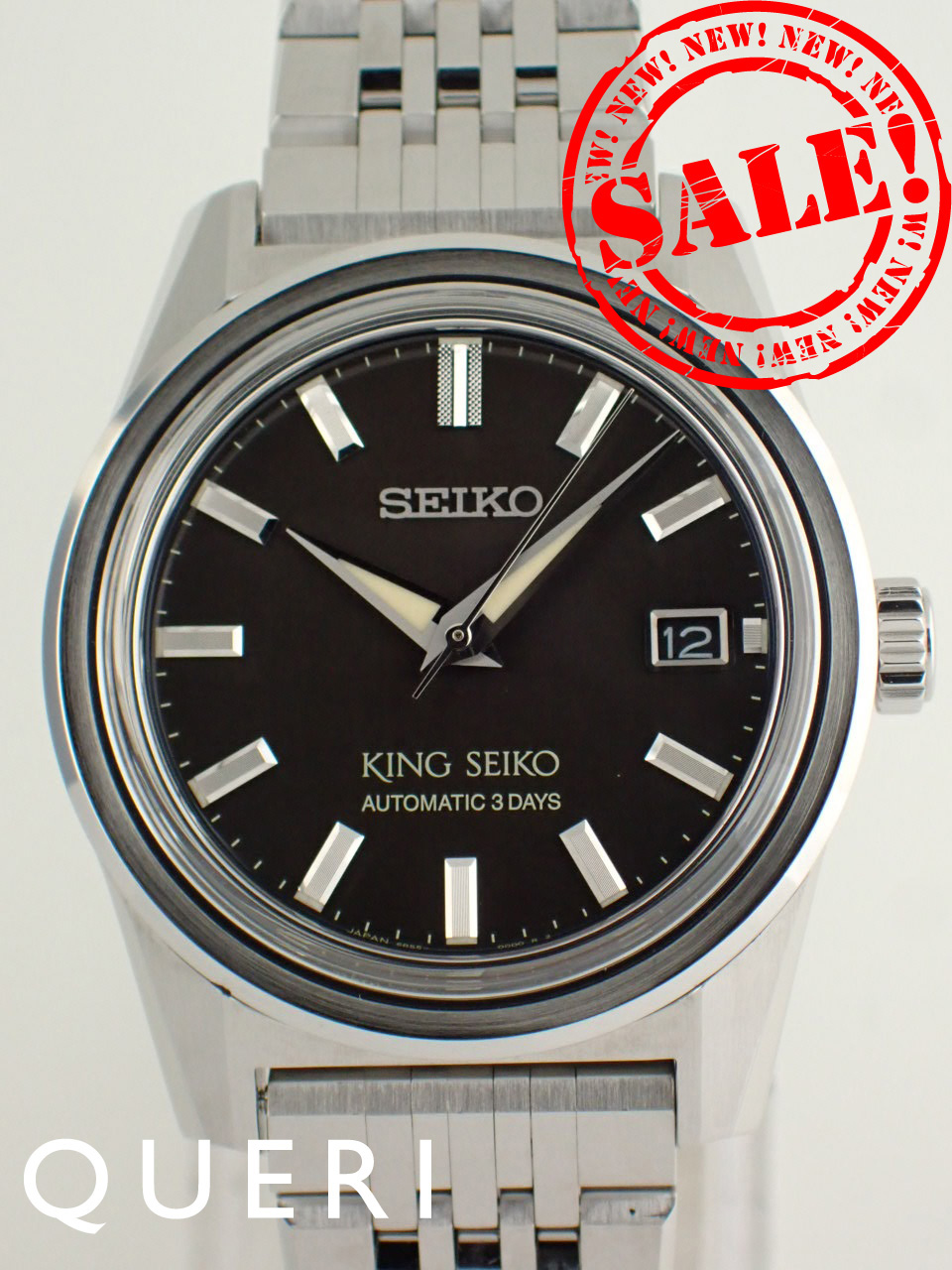 セイコー キングセイコー セイコーウオッチサロン専用モデル チャコールブラック文字盤 SDKS021(6R55-00B0) 新品仕上げ済