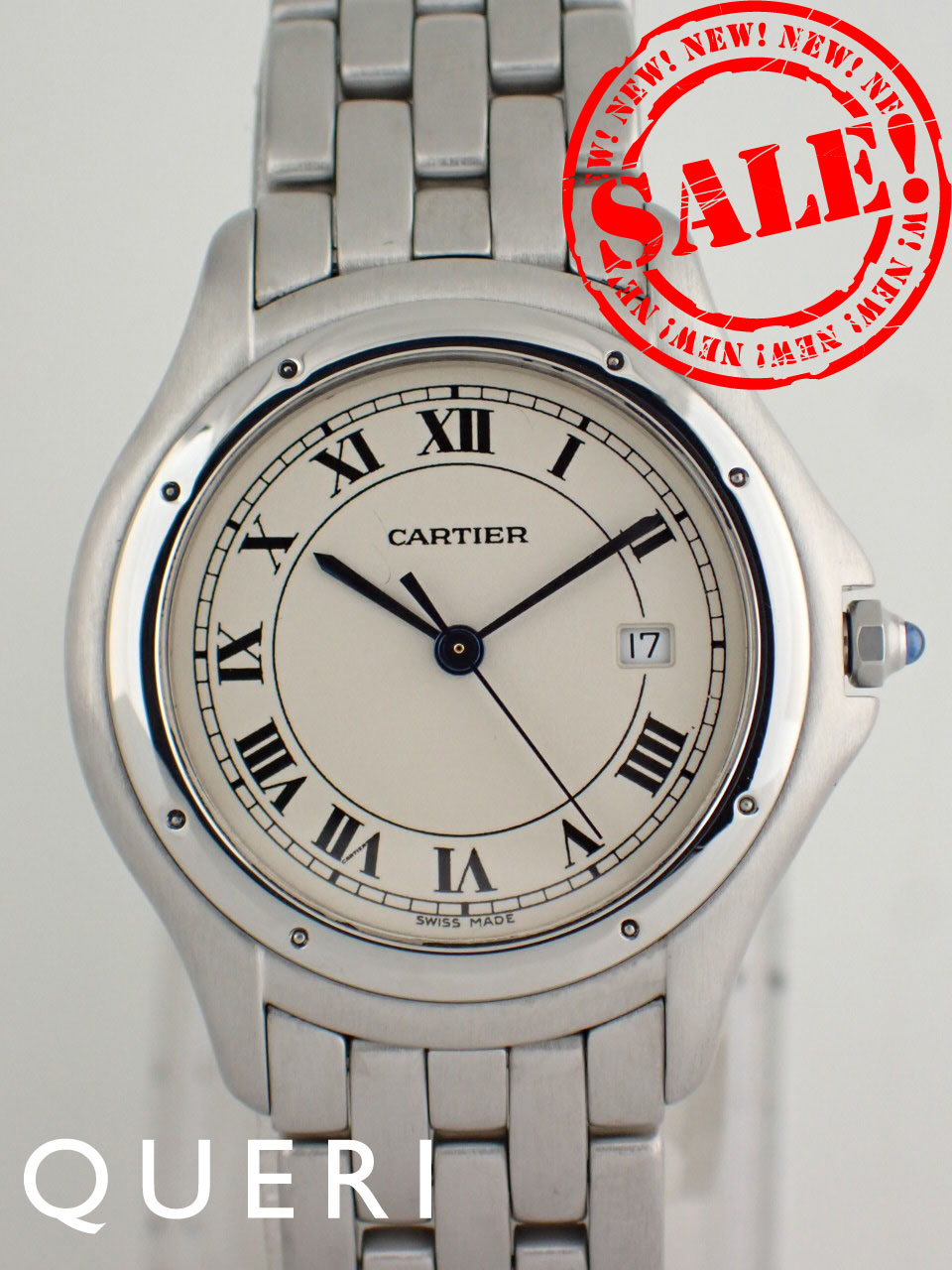 カルティエ 生産終了 パンテール クーガー LM W35002F5 新品仕上げ済