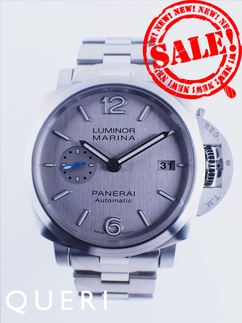 パネライ ルミノールマリーナ シルバー文字盤 PAM00977 を最安値価格で販売中！－ブランド時計販売のクエリ