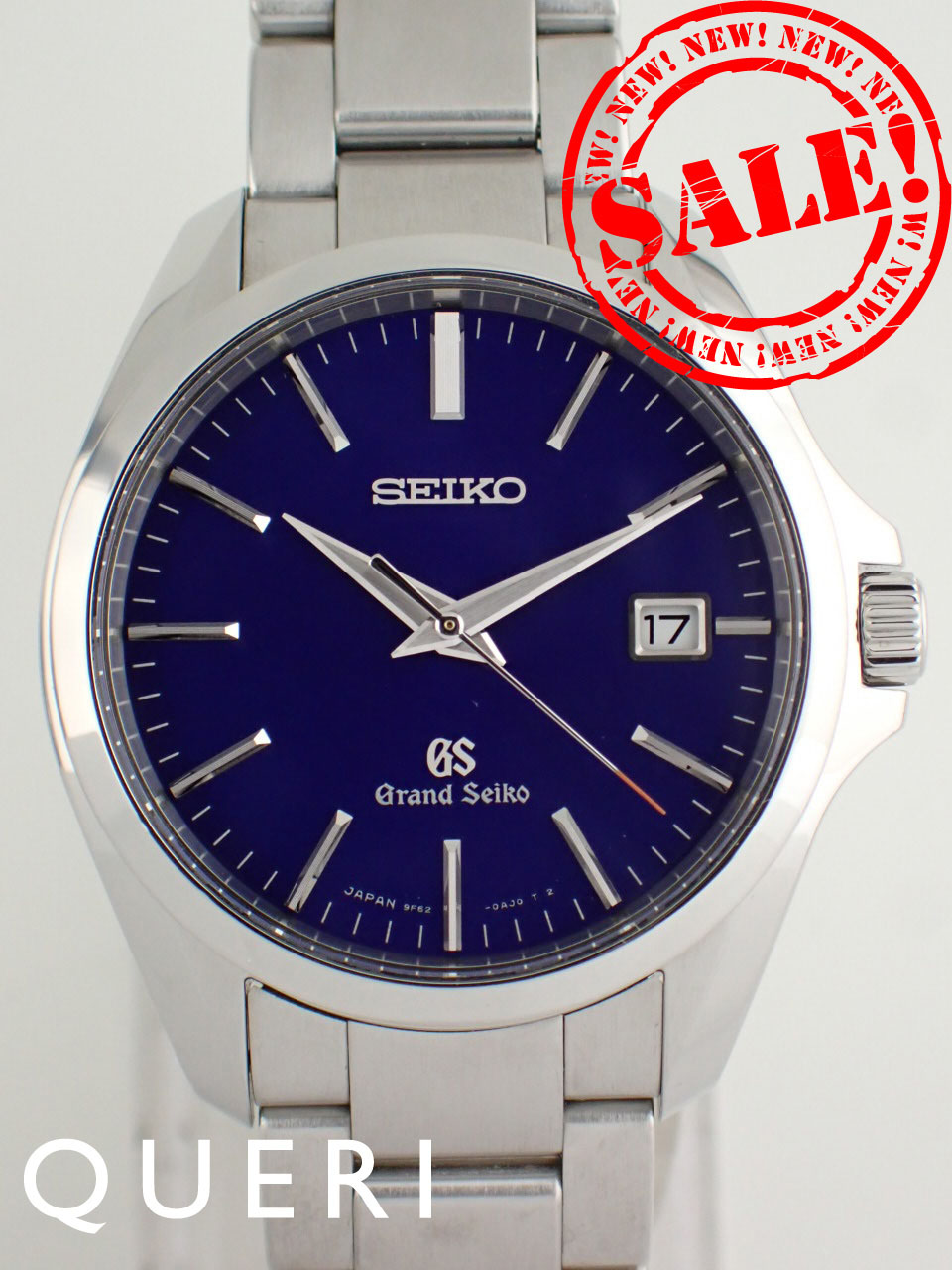 グランドセイコー 生産終了 9Fクォーツ ブルー SBGX087(9F62-0AG0)新品仕上げ済