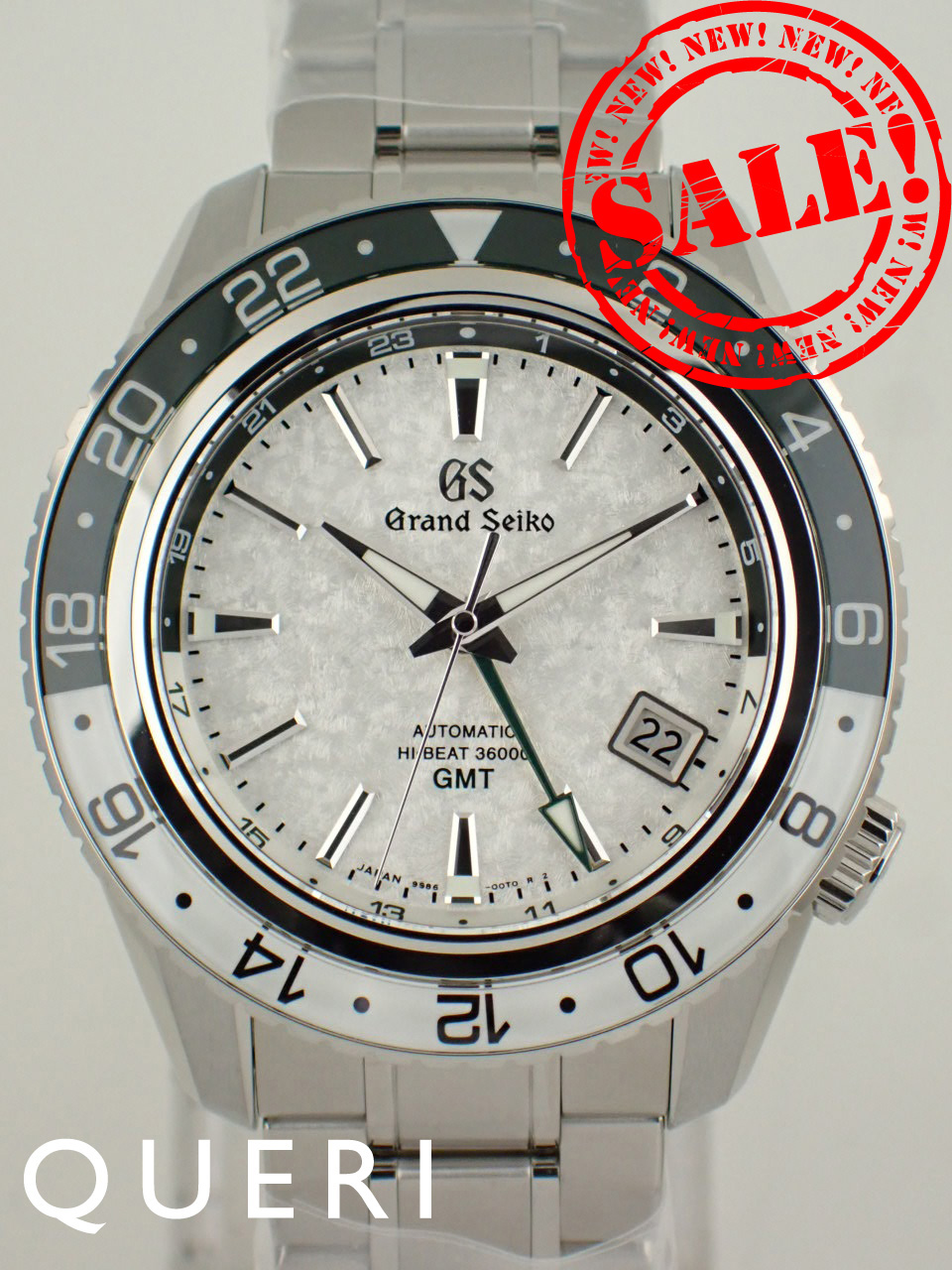 グランドセイコ―  スポーツコレクション メカニカルハイビート GMT マスターショップ限定 雪渓 SBGJ277(9S86-00K0)  新品