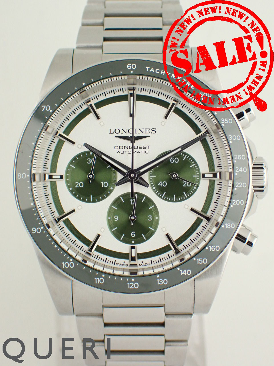 ロンジン コンクエスト クロノグラフ L3.835.4.02.6新品仕上げ済