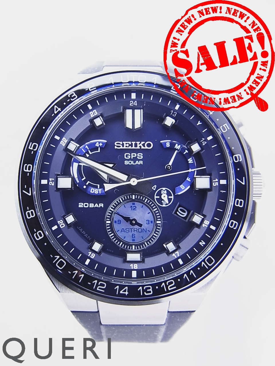 ラバー【高級】セイコー/SEIKO/8X53-0BB0-2/メンズ腕時計/アストロン黒