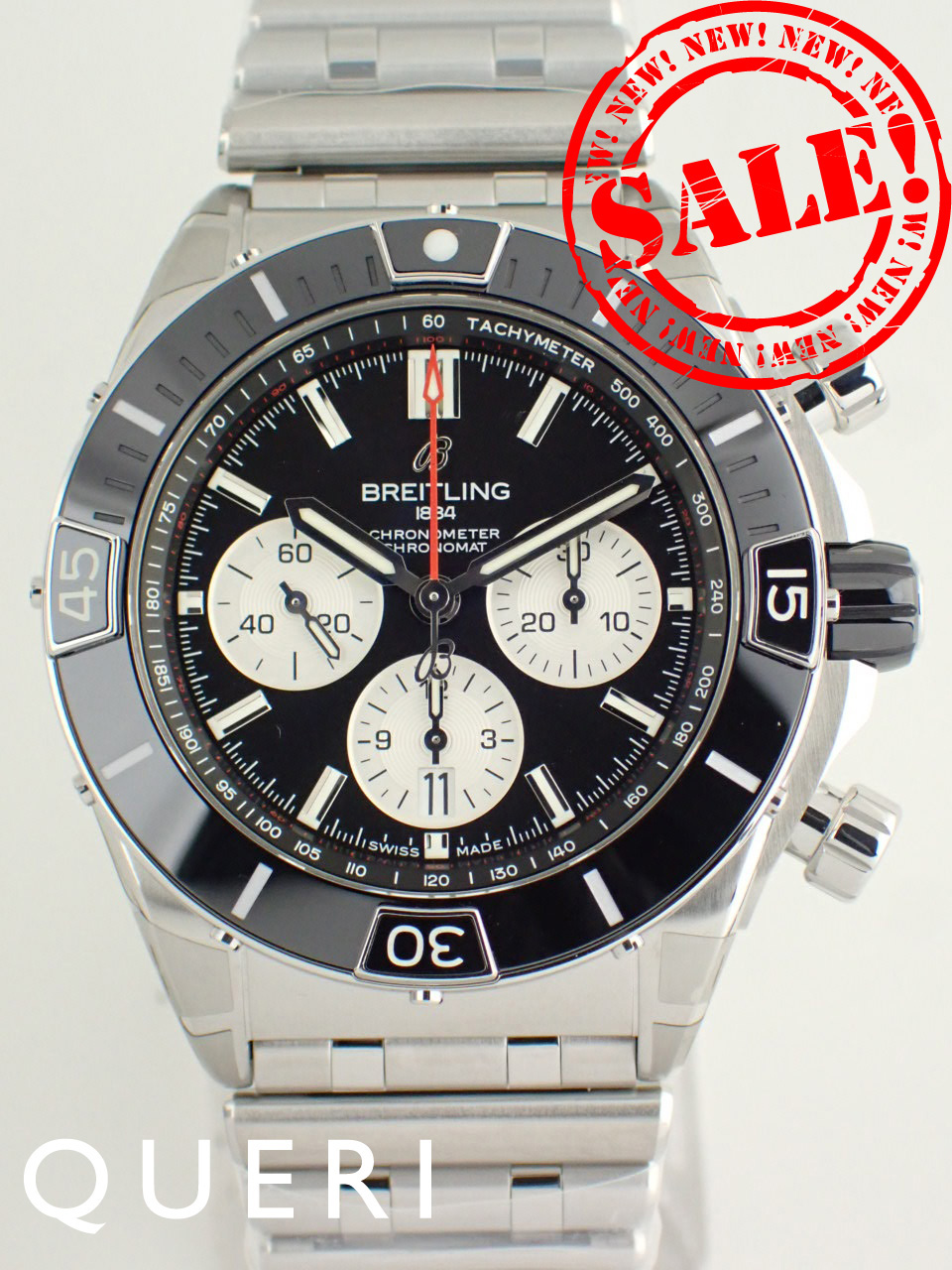 ブライトリング スーパークロノマット B01 44 ブラック AB0136251B1A1(AB0136) 新品