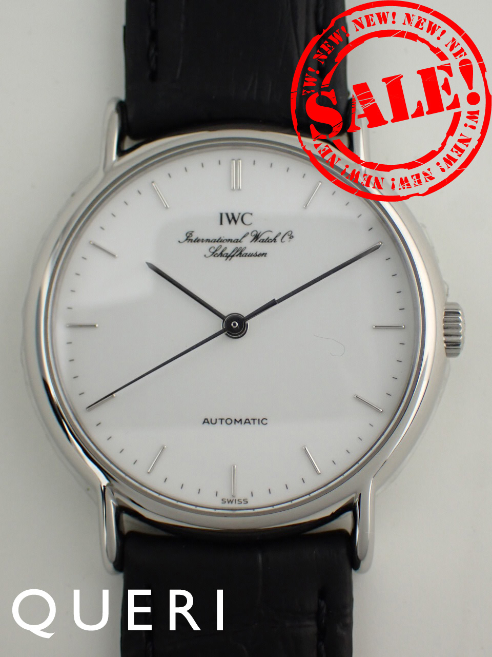 IWC ポートフィノ オートマチック ホワイト文字盤 生産終了IW3514 新品仕上げ済