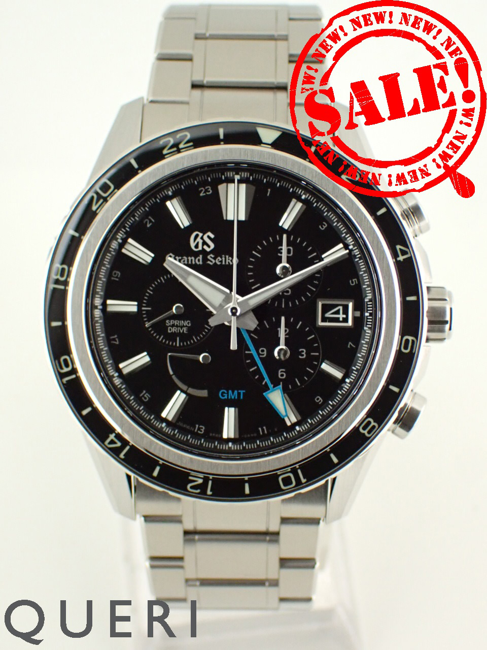 グランドセイコー エボリューション9コレクション スプリングドライブ クロノグラフ GMT ブラック SBGC251(9R86-0AP0)新品