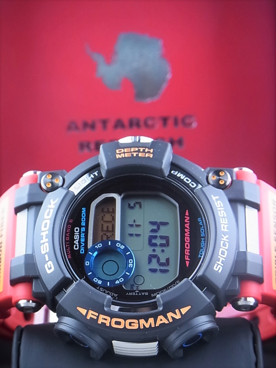 腕時計 ジーショック フロッグマン GWF-D1000ARR-1JR メンズ