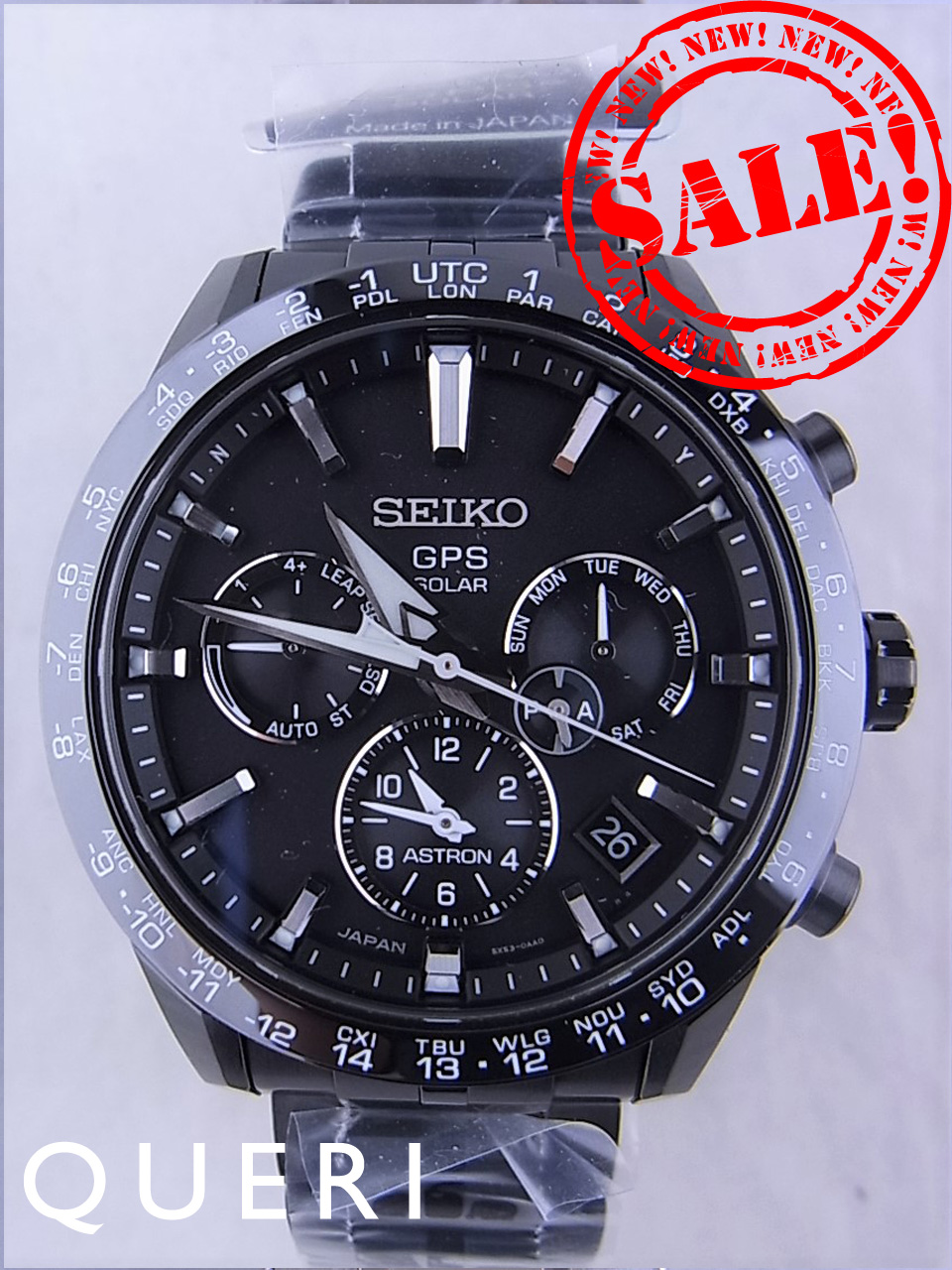 SEIKO ASTRON SBXC037 オールブラックチタン