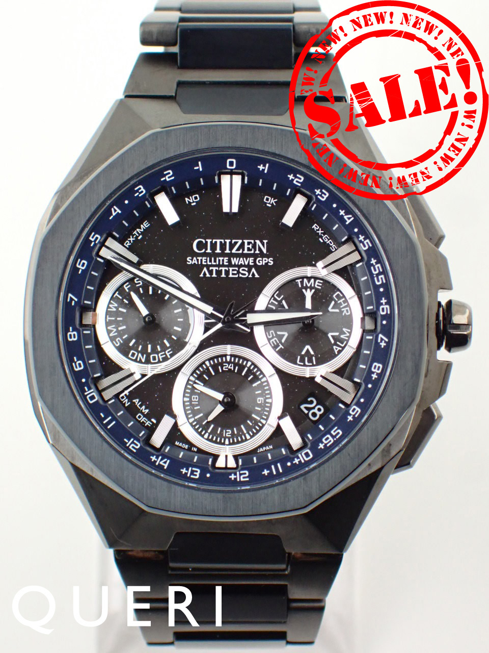 シチズン アテッサ ACT Line アクトライン エコドライブ 数量限定 CC4106-74E(F950-00CWB01) 中古美品