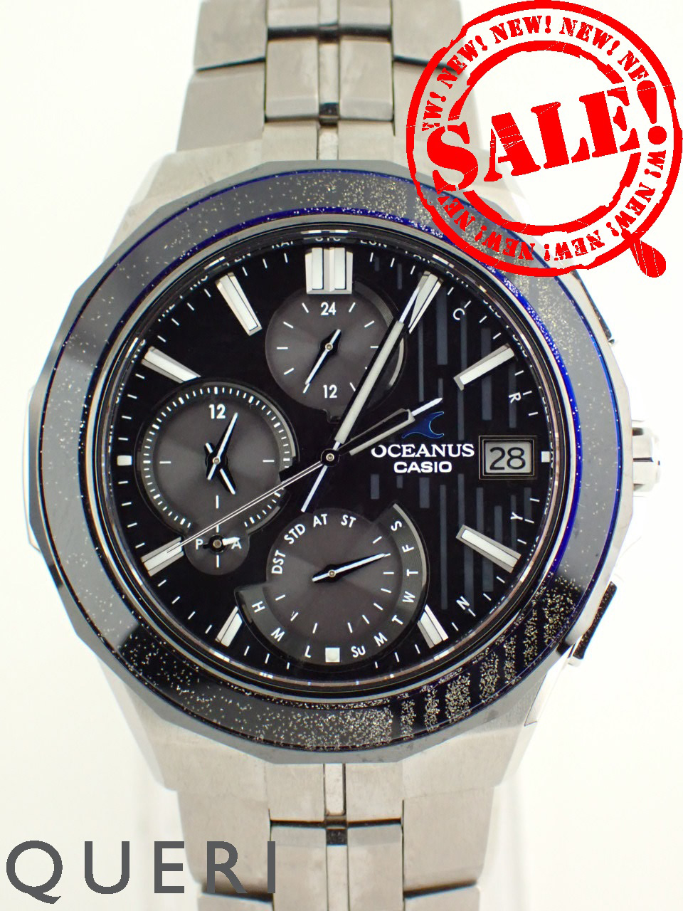 カシオ オシアナス マンタ S5000シリーズ 蒔絵 数量限定 OCW-S5000MB-1AJF 中古美品