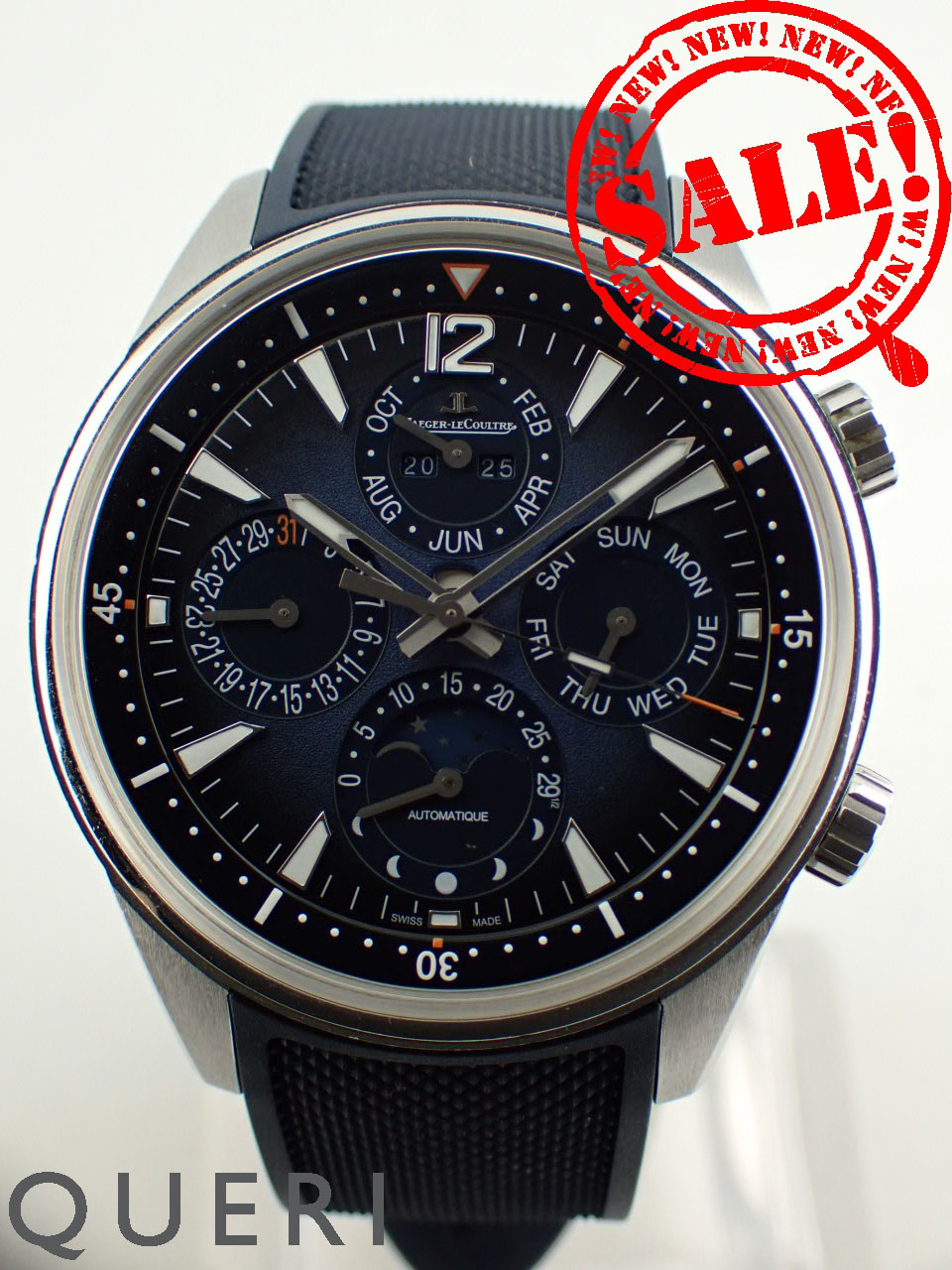 ジャガールクルト ポラリス パーペチュアルカレンダー Q9088180 中古美品