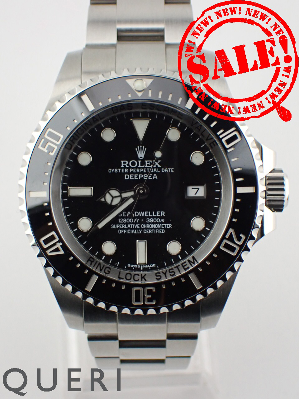 ロレックス 12660 文字盤　ブラック　シードゥエラーデープシー　ROLEX