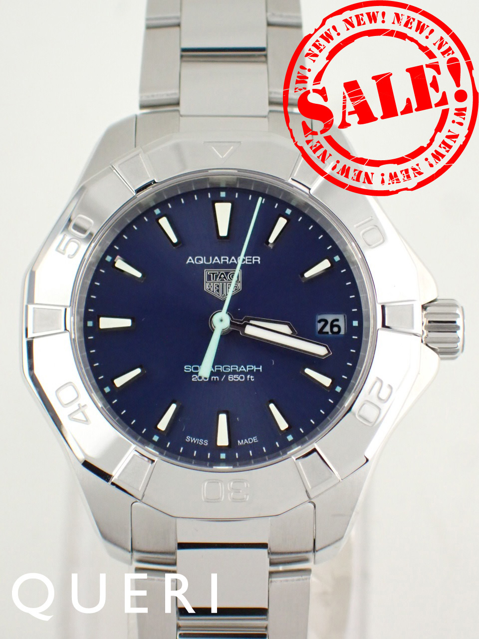 タグホイヤー アクアレーサー プロフェッショナル200 ソーラーグラフWBP1311.BA0005 新品